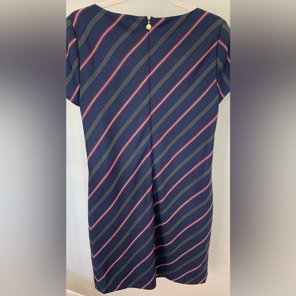 Brooks Brothers Red Fleece Striped Dress - Picture 5 of 9